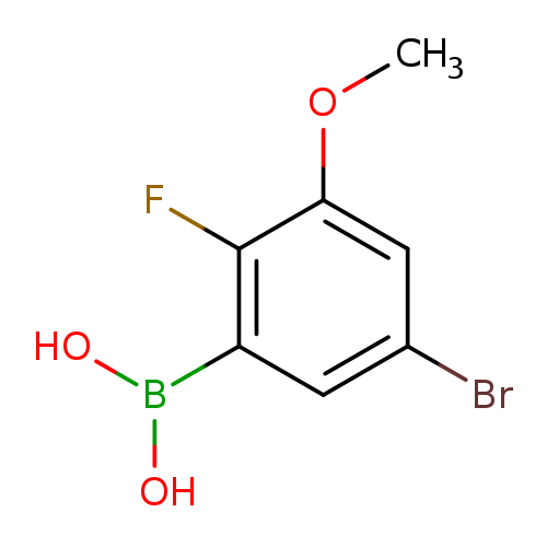 5-Bromo-2-fluoro-3-methoxyphenylboronic acid