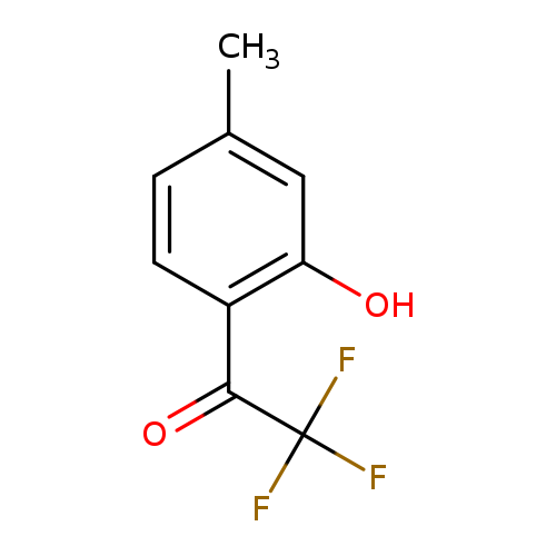 2,2,2-trifluoro-1-(2-hydroxy-4-methylphenyl)ethan-1-one