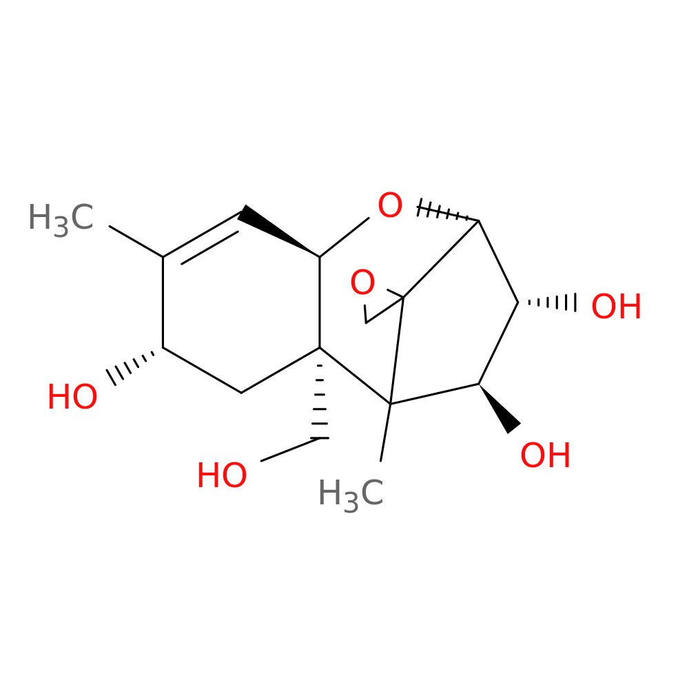 Trichothec-9-ene-3,4,8,15-tetrol, 12,13-epoxy-, (3α,4β,8α)-