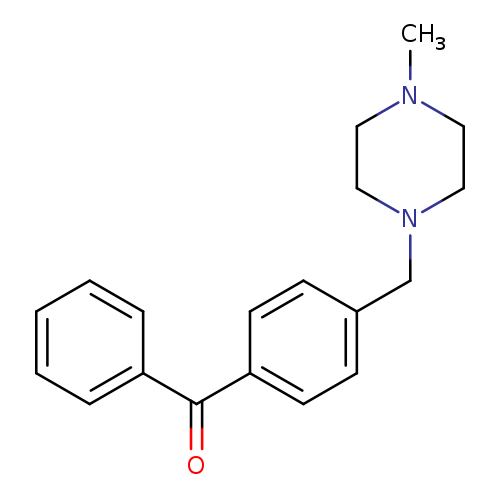 4-(4-METHYLPIPERAZINOMETHYL)BENZOPHENONE