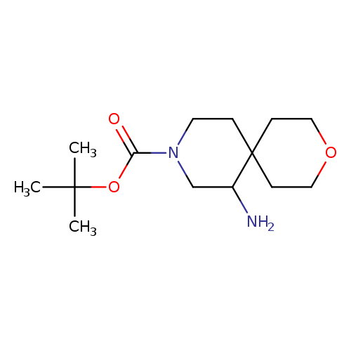 tert-butyl 7-amino-3-oxa-9-azaspiro[5.5]undecane-9-carboxylate