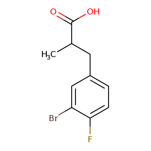 3-(3-Bromo-4-fluorophenyl)-2-methylpropanoic acid