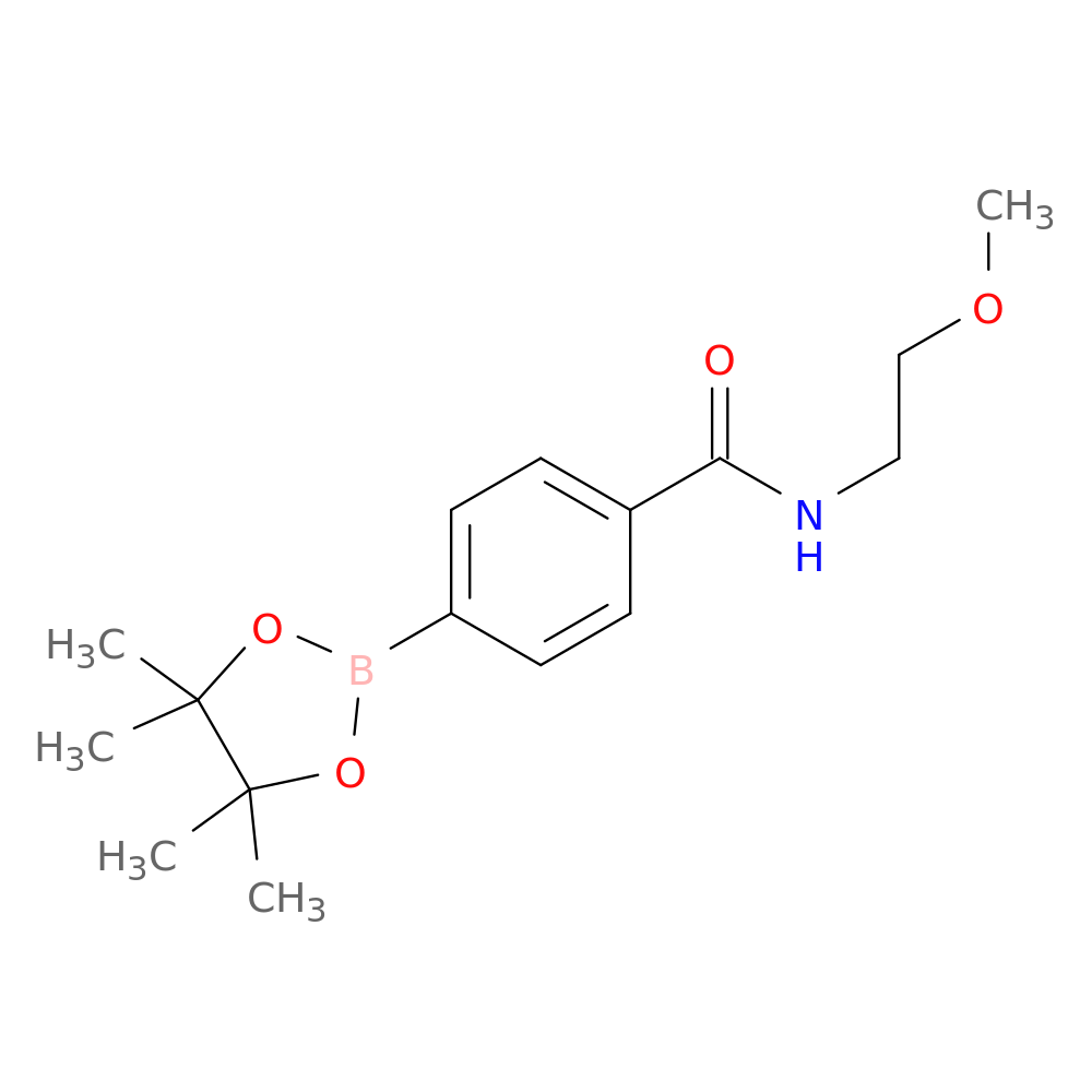 4-(2-Methoxyethylcarbamoyl)phenylboronic acid, pinacol ester