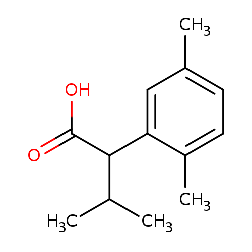 2-(2,5-dimethylphenyl)-3-methylbutanoic acid