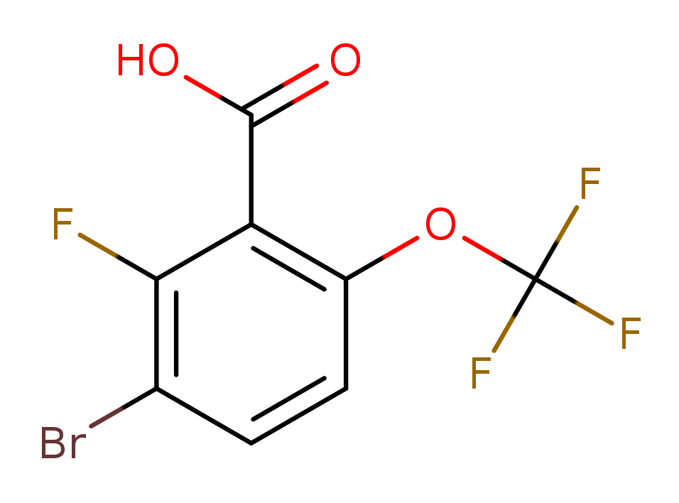 3-Bromo-2-fluoro-6-(trifluoromethoxy)benzoic acid