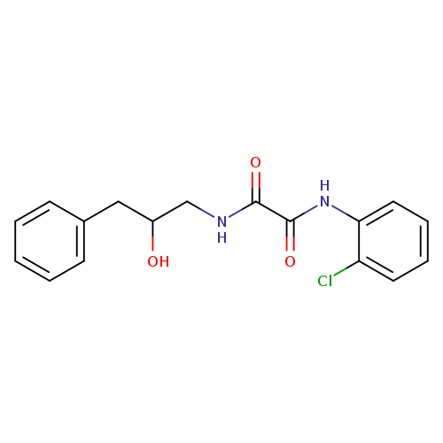 N-(2-chlorophenyl)-N'-(2-hydroxy-3-phenylpropyl)ethanediamide
