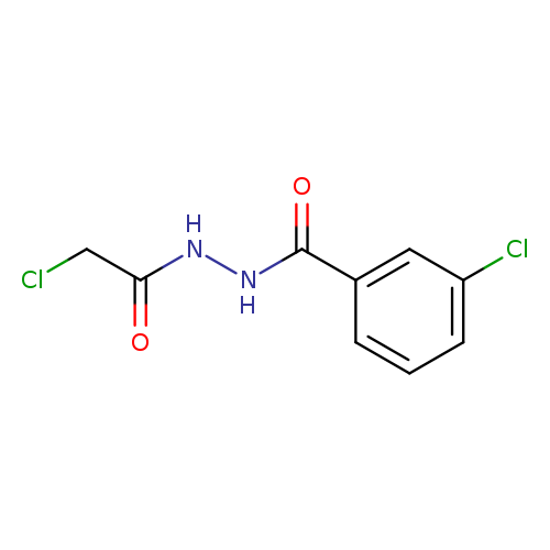 3-chloro-N'-(2-chloroacetyl)benzohydrazide