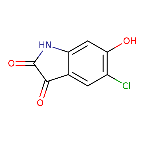 5-chloro-6-hydroxy-2,3-dihydro-1H-indole-2,3-dione
