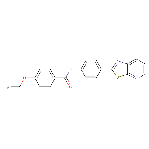 4-ethoxy-N-(4-{[1,3]thiazolo[5,4-b]pyridin-2-yl}phenyl)benzamide