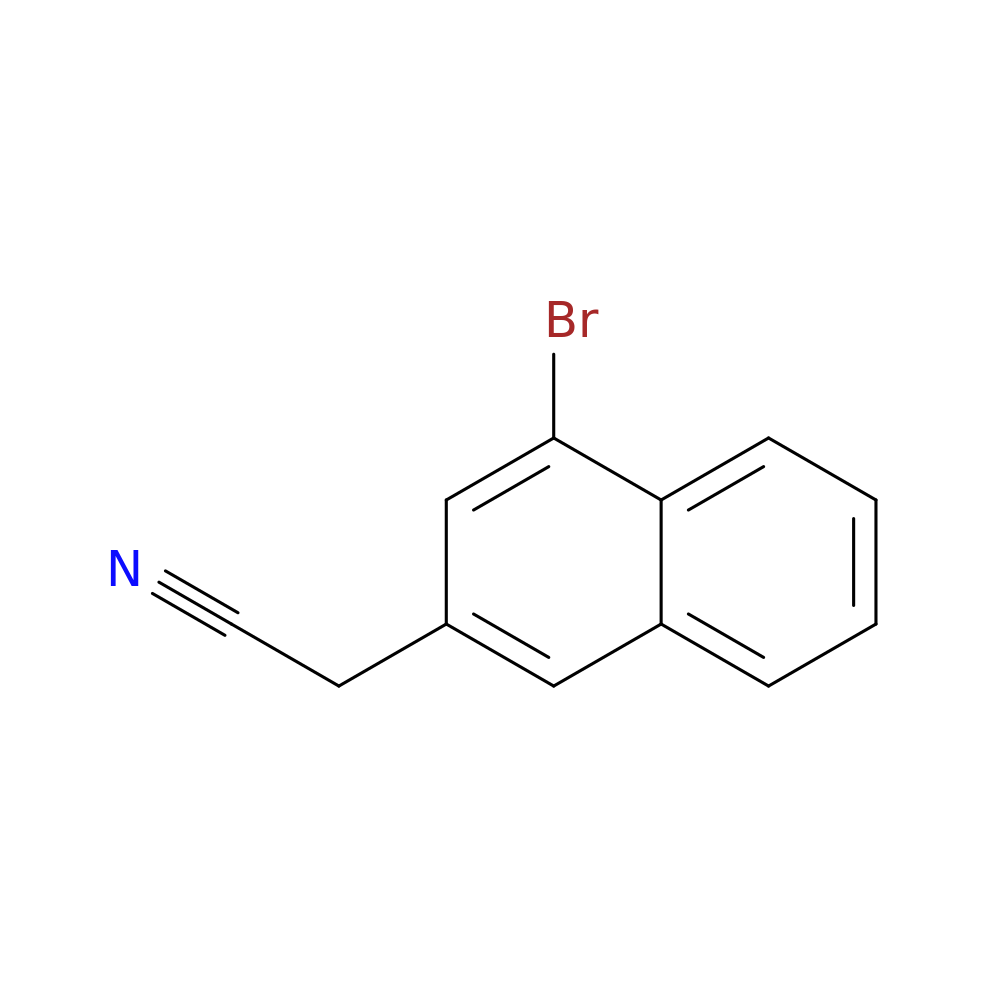 2-(4-Bromonaphthalen-2-yl)acetonitrile