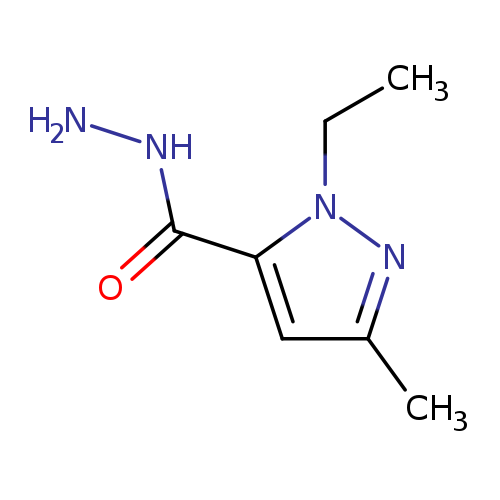 1-Ethyl-3-methyl-1h-pyrazole-5-carbohydrazide