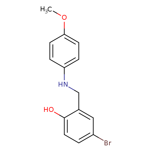 4-Bromo-2-[(4-methoxyanilino)methyl]benzenol