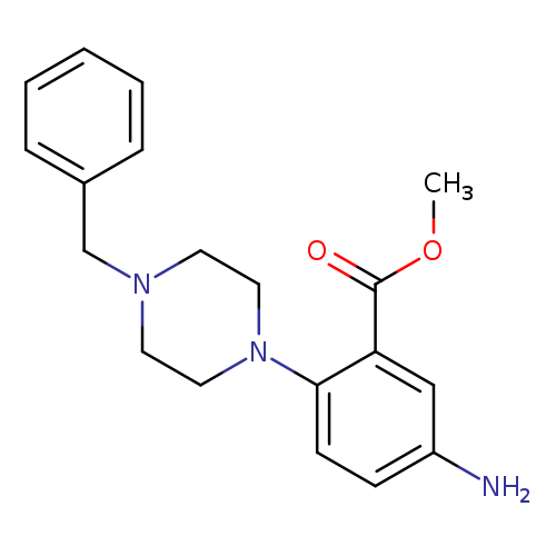 Methyl 5-amino-2-(4-benzylpiperazin-1-yl)benzoate