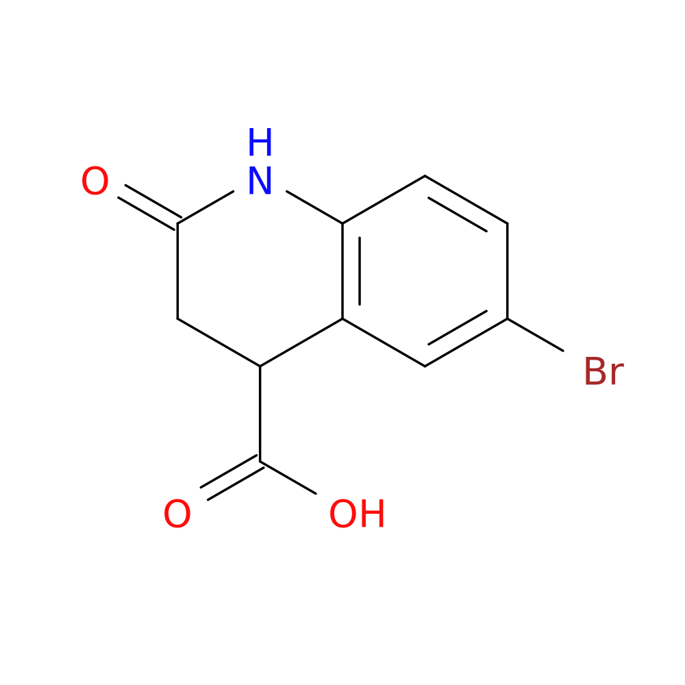 6-BROMO-2-OXO-1,2,3,4-TETRAHYDROQUINOLINE-4-CARBOXYLIC ACID