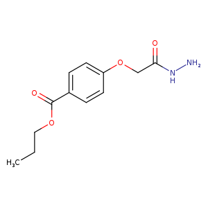 Propyl 4-(2-hydrazino-2-oxoethoxy)benzoate