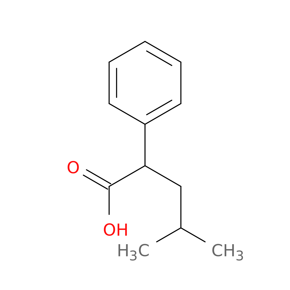 4-Methyl-2-phenylpentanoic acid