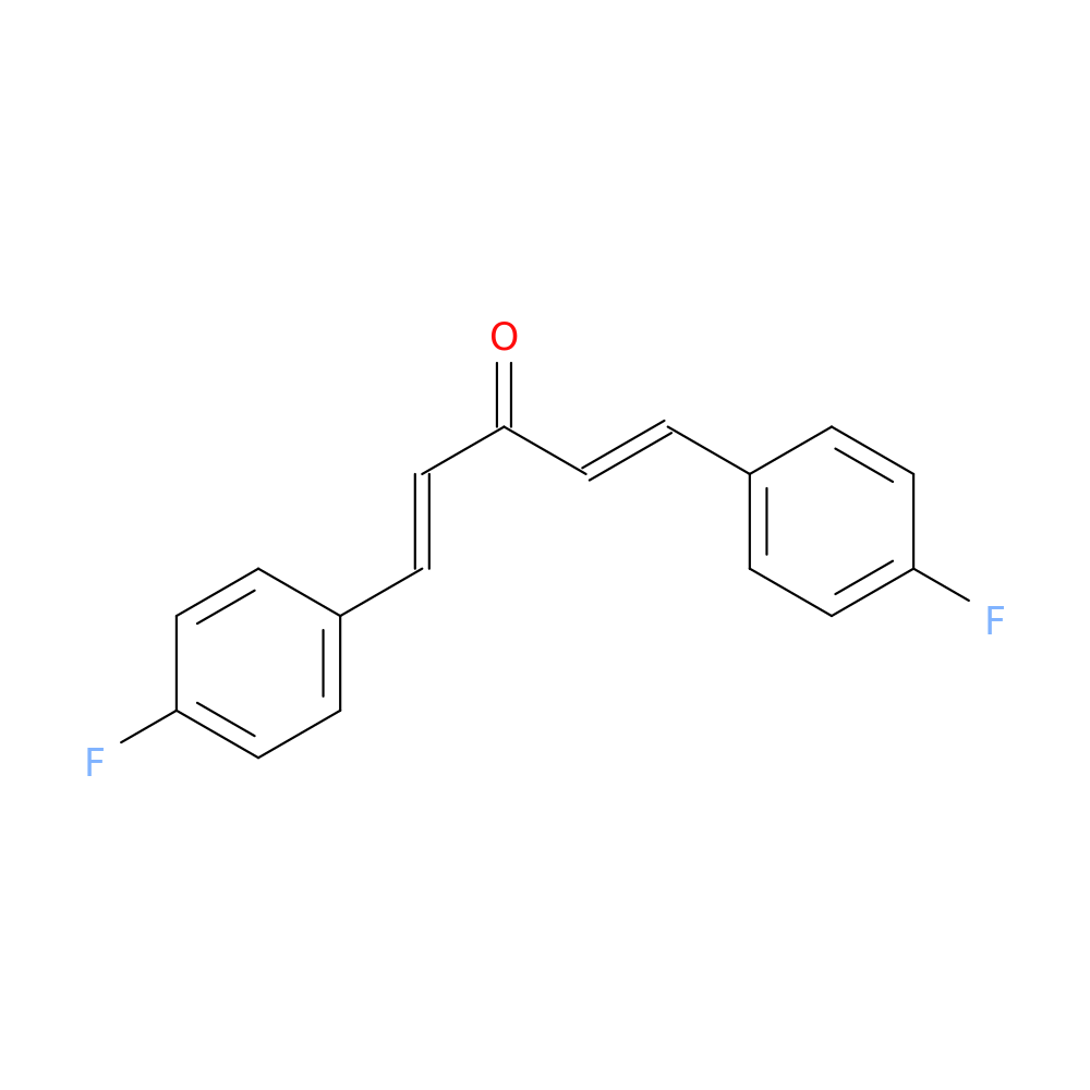 (1E,4E)-1,5-Bis(4-fluorophenyl)penta-1,4-dien-3-one