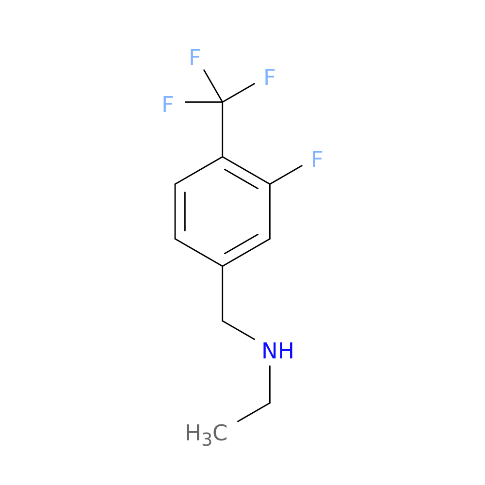 Ethyl-(3-fluoro-4-trifluoromethyl-benzyl)-amine