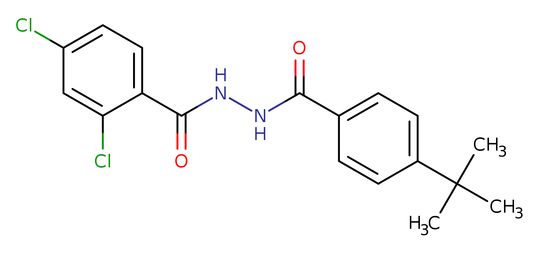N'-(4-tert-butylbenzoyl)-2,4-dichlorobenzohydrazide