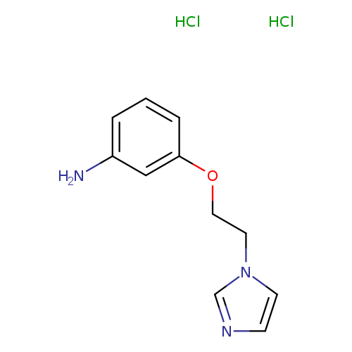 3-[2-(1H-imidazol-1-yl)ethoxy]aniline dihydrochloride