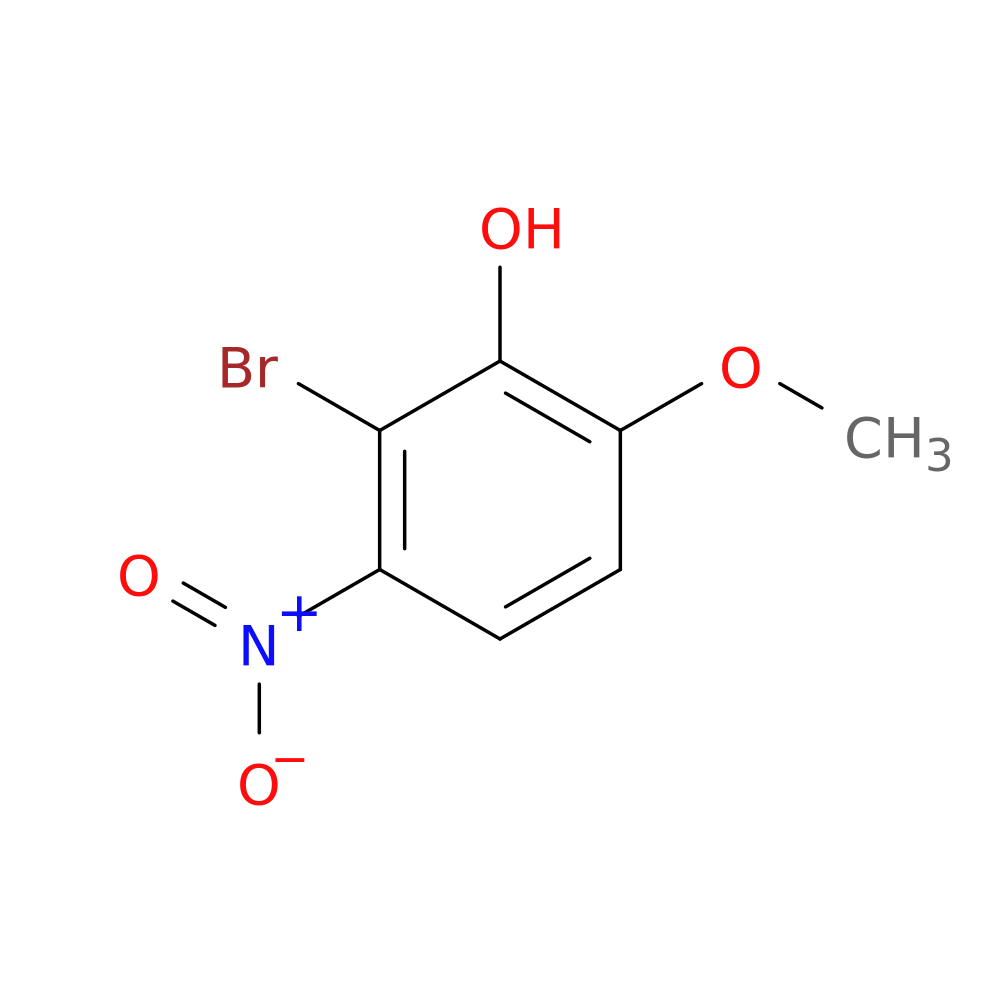 2-Bromo-6-methoxy-3-nitrophenol
