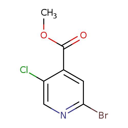 4-Pyridinecarboxylic acid, 2-bromo-5-chloro-, methyl ester