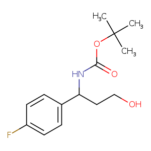 3-(Boc-amino)-3-(4-fluorophenyl)-1-propanol