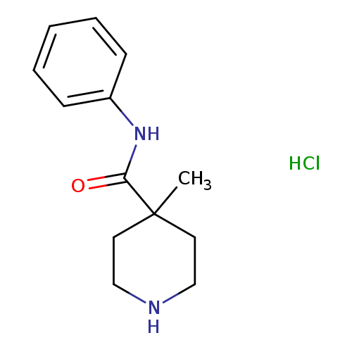 4-methyl-N-phenylpiperidine-4-carboxamide hydrochloride