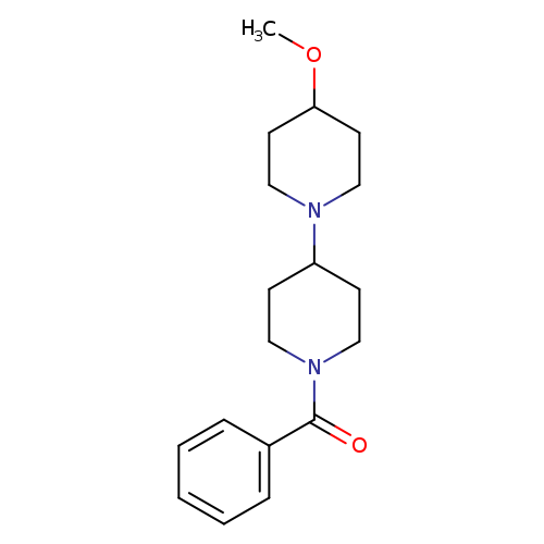 1'-benzoyl-4-methoxy-1,4'-bipiperidine