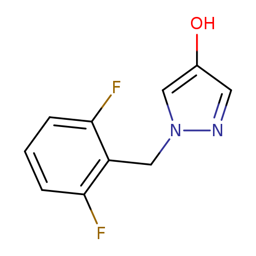 1-(2,6-Difluoro-benzyl)-1h-pyrazol-4-ol