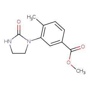 methyl 4-methyl-3-(2-oxoimidazolidin-1-yl)benzoate