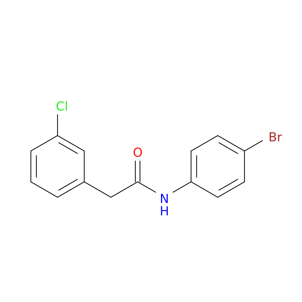 N-(4-bromophenyl)-2-(3-chlorophenyl)acetamide
