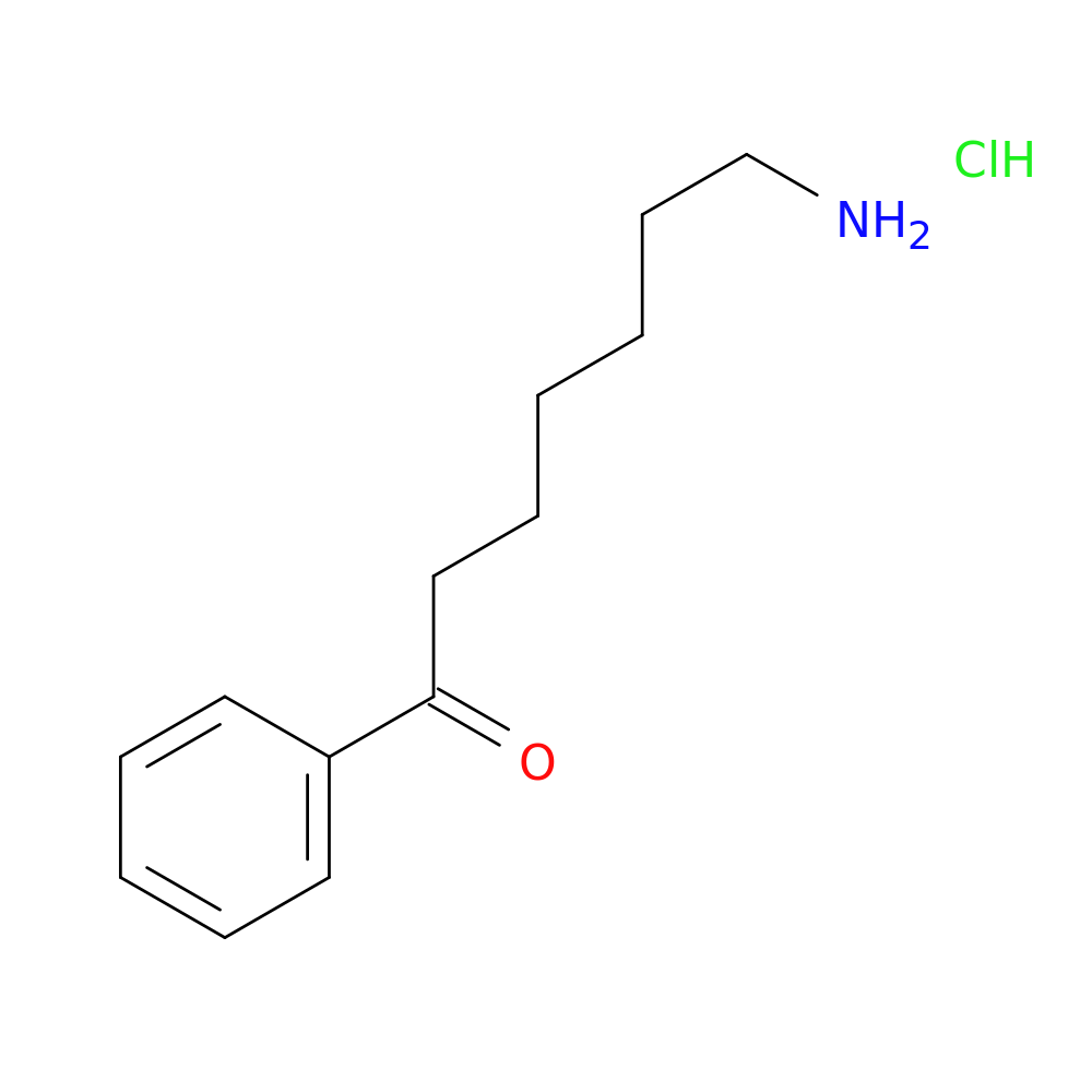7-amino-1-phenylheptan-1-one hydrochloride