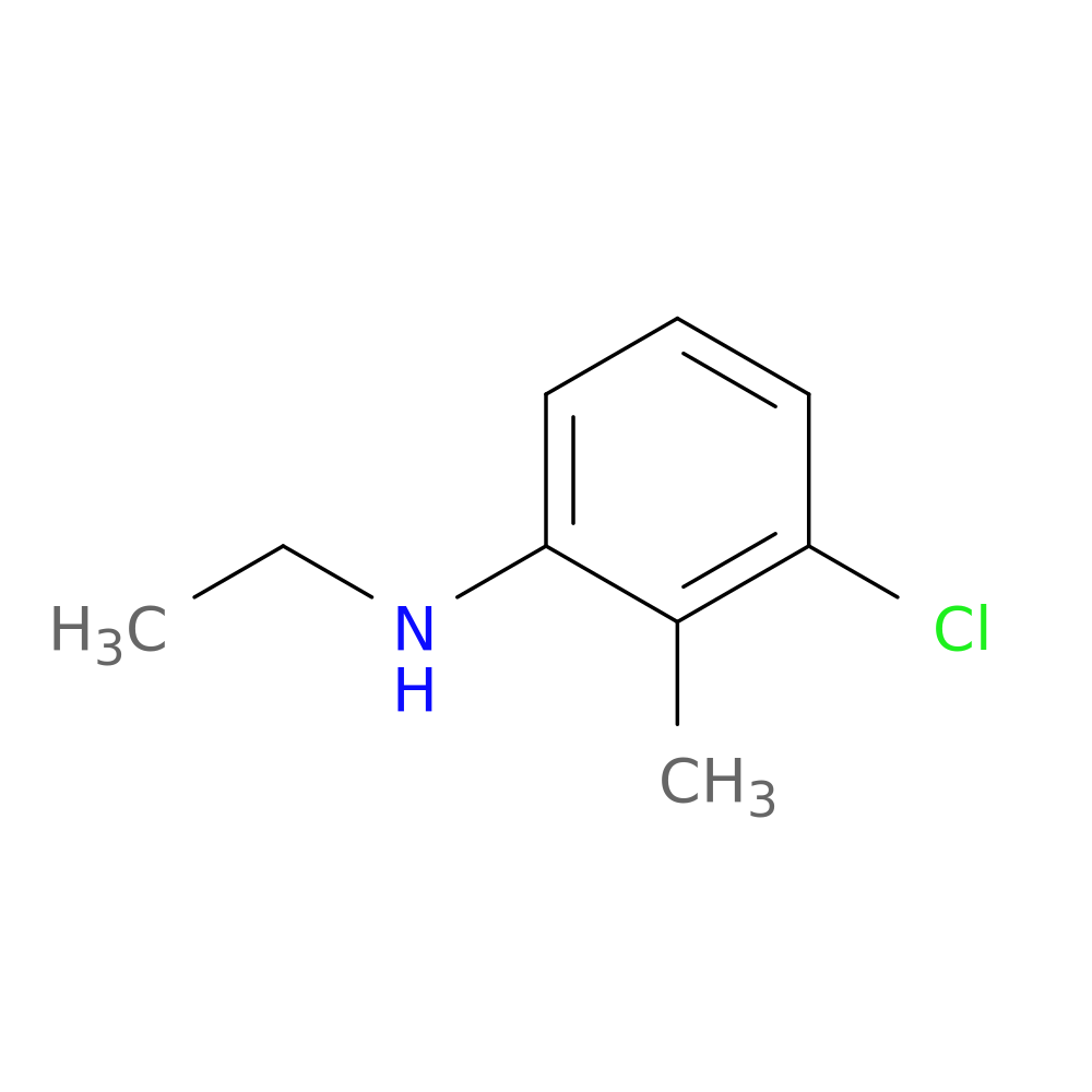 3-chloro-N-ethyl-2-methylaniline