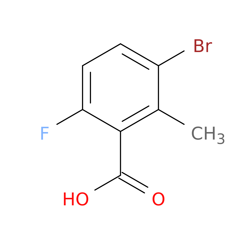 3-BROMO-6-FLUORO-2-METHYL-BENZOIC ACID