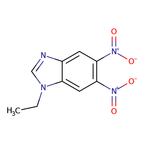 1-ethyl-5,6-dinitro-1H-1,3-benzodiazole