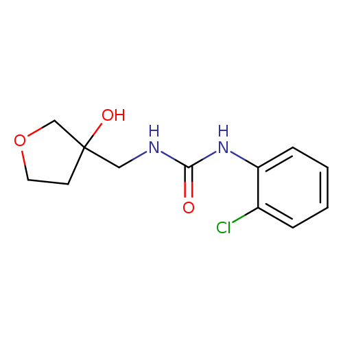 1-(2-chlorophenyl)-3-[(3-hydroxyoxolan-3-yl)methyl]urea