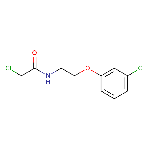 2-chloro-N-[2-(3-chlorophenoxy)ethyl]acetamide