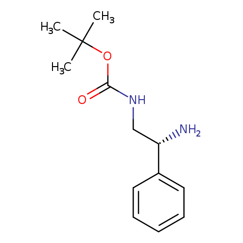 Carbamic acid, N-[(2R)-2-amino-2-phenylethyl]-, 1,1-dimethylethyl ester