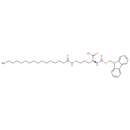 L-Lysine, N2-[(9H-fluoren-9-ylmethoxy)carbonyl]-N6-(1-oxohexadecyl)-
