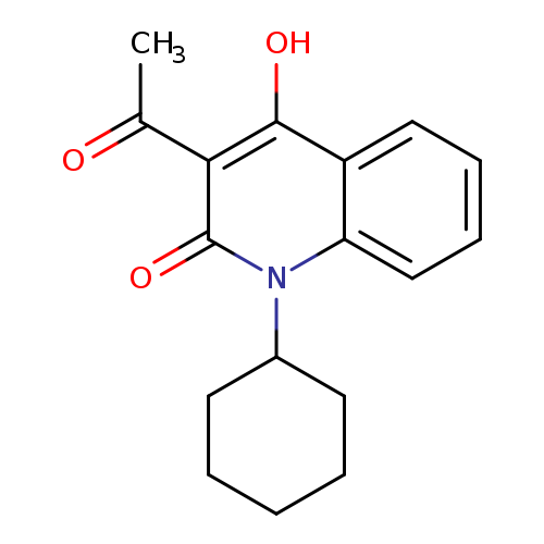 3-Acetyl-1-cyclohexyl-4-hydroxy-1,2-dihydroquinolin-2-one