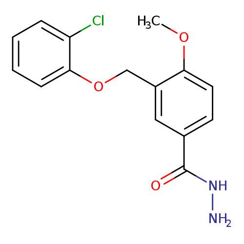 3-[(2-CHLOROPHENOXY)METHYL]-4-METHOXYBENZOHYDRAZIDE