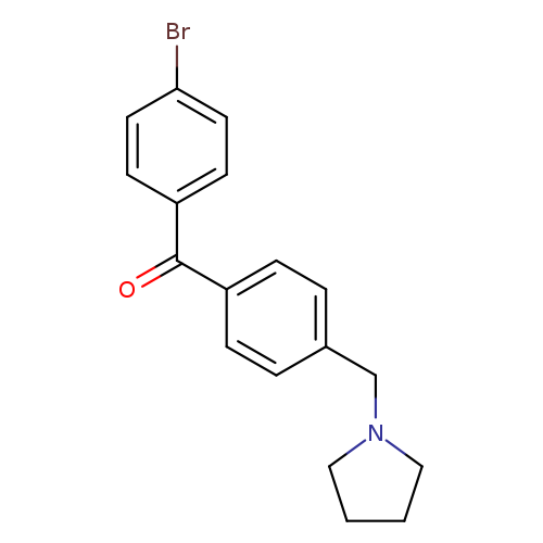 4-Bromo-4'-pyrrolidinomethyl benzophenone