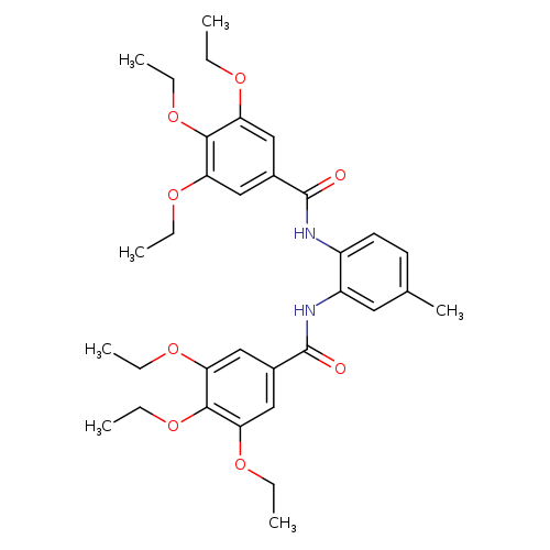 3,4,5-triethoxy-N-{5-methyl-2-[(3,4,5-triethoxybenzoyl)amino]phenyl}benzamide