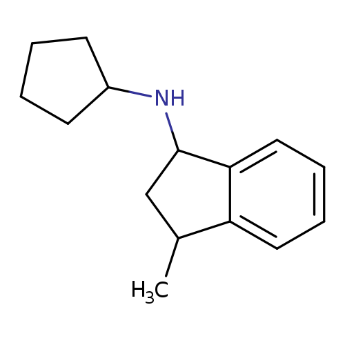 Cyclopentyl-(3-methyl-indan-1-yl)-amine