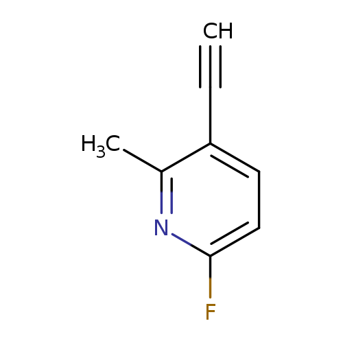 3-ethynyl-6-fluoro-2-methylpyridine