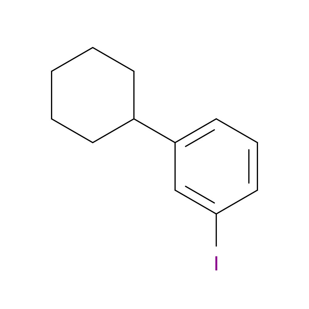 1-cyclohexyl-3-iodobenzene