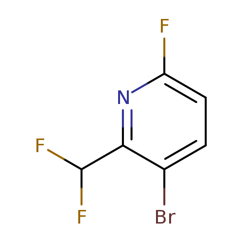 3-Bromo-2-(difluoromethyl)-6-fluoropyridine