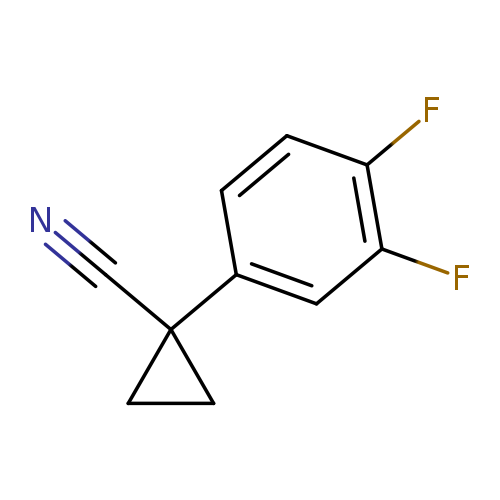 1-(3,4-Difluorophenyl)cyclopropanecarbonitrile