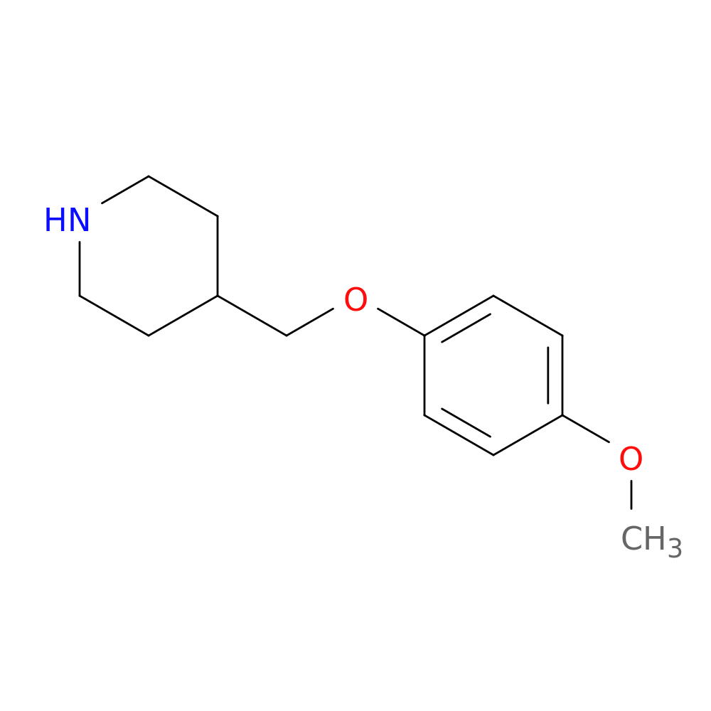 4-((4-Methoxyphenoxy)methyl)piperidine